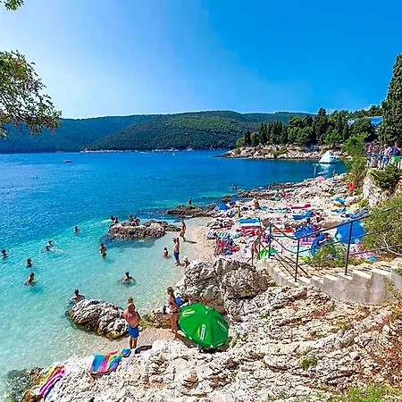 Hotel With Pool In Rabac